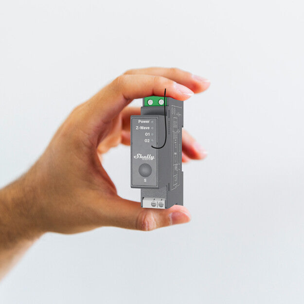 SHELLY Wave PRO 2 Spínací modul na DIN lištu SHELLY Wave PRO 2 Spínací modul na DIN lištu